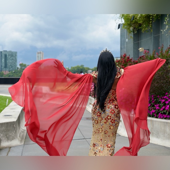 Diana Mahrach Couture dress - Picture 3 of 10